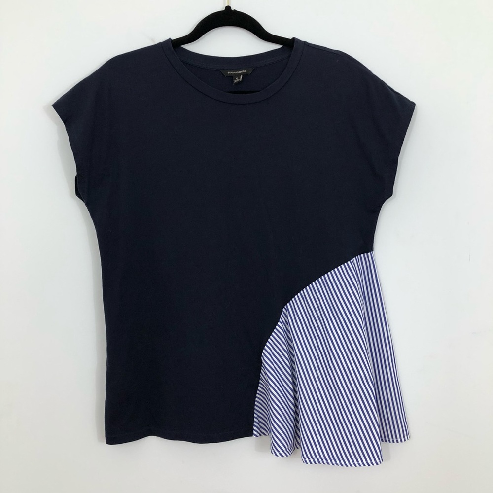 Banana republic navy couture tees - Picture 2 of 6